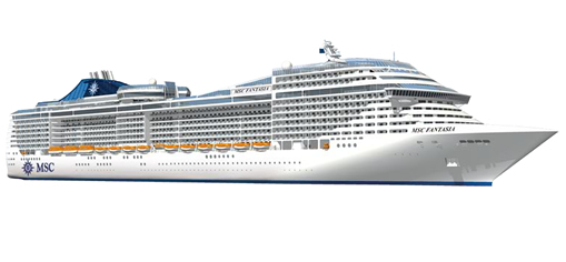 MSC Fantasia Deck Plan