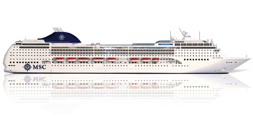 MSC Sinfonia cruise ship Deck Plan