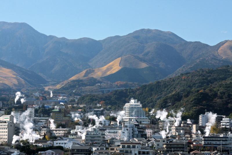 日本一の湧出量を誇る別府温泉